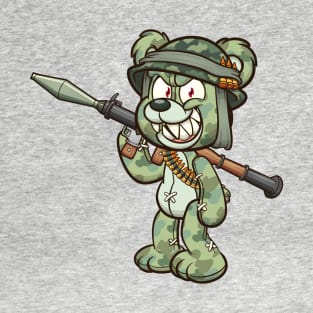 Military Teddy Bear T-Shirt